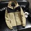 Men's Jackets designer Oversized men's clothing, chubby autumn jacket, casual hooded loose fit, oversized top trend B061