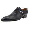 Bottes Chaussures pour hommes de luxe fabriqués personnalisés Chaussures de Brock authentiques pour les hommes en cuir chaussure en cuir sapato Robe Bureau Chaussures Imprime