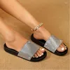 Casual Shoes Women's Flat Slides Fashionable Open Toe Summer All-Match Indoor Outdoor Beach