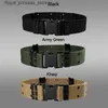 Belts 5.5CM wide military belt tactical military nylon belt quick release for hunting training sturdy metal buckle for police Q240425