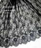 eter Clothing lace fabric accessories black eyelash lace high-end custom fabric width 150CM 240417