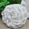 Decorative Flowers 7pcs/lot 3" 7Colors Born Artificial Fabric Flower For Baby Headband Ribbon Rolled Rosette Hair Accessories A0183