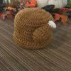Berets Funny Beanie Hat For Women Y2K Cartoon Chicken Legs Ear Knit Girl Cotton Fashion Halloween Costume Headwear