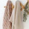 Cobertores que abrangerem cobertores de bebê sólidos recém -nascidos recebendo algodão de bambu 47x47inches Baby Muslin Swaddle Blanket Super Soft respirável