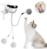 Cat Toys Smart Toy Electric Automatic Lifting Motion Pet Plysch Ball For Cats Interactive Puzzle Rolling Jumping5845457