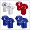 Baseball Jerseys 2022 Bluebird 4 # Red Blue Blanc White Grey Fans's Shirt's