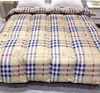 Bedding Sets Plaid Pattern Quilt Air Conditioning Quilt Summer Cool Quilt Spring and Autumn Thickened Warm Winter Quilt