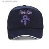 Ball Caps Prince Purple Rain Tour Baseball Hat Fashion Mens Cotton Cool Design Button Hat Adjustable Summer Hat Q240425