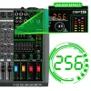 Tillbehör Professionell Audio Mixer Depusheng MG8 8 Channel Sound Board Console DJ Mixing Desk System Interface Buildin 256 Reverb Effect