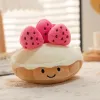 大人と子供向けの枕ストロベリーケーキのぬいぐるみ、かわいいクッション、大人の寝室、リビングルーム、ソファ枕、面白い贈り物、愛、FM70