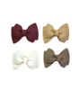 2022 New Dog Grooming retro rice coffee color acrylic accessories large bow diy jewelry hair accessories head rope decoration6069367