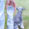 Küçük Büyük Köpekler İçin Taşınabilir Su Şişesi Besleme Gıda Besleyicisi İçeri Kaka Dispenser 4