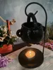 キャンドルホルダー魔女大釜オイルバーナーハロウィーン装飾ワックスブラック香香香剤ディフューザーホーム装飾スピリット瞑想