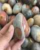 High Quality 50mm Natural ocean jasper Egg minerals crystal healing stonHand Carved Palm Healing Gemstone For Gift Home Decor1933106