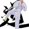 Products Men Karate Uniform Set Adult Sports Training Clothes Practice Sportswear Polyester Clothing Pants Professional Accessory