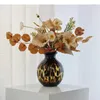 Vasi di vetro ambra vaso idroponico fiore decorazione scrivania decorazione decorativa artificiale decorazione per la casa moderna