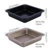 Non-Stick Square Cake Pan Carbon Steel Baking Tray Pie Pizza Bread Cake Mold Bakeware Baking Tools Baking Dishes Para Hornear