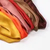 Hijabs mode couleur solide écharpes châles musulmans satin plissé hijab femmes musulmanes fitchscarf d240425