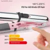 Curling Irons Mini 2-w-1 prostener 38W Curly Flat Iron PTC Szybkie podgrzewanie 3-Gear proste splicing Electric Pert Stylowe narzędzie Stylowanie Q240425