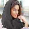 Hijabs 6 pezzi donne hijab sciarf scialle hijabs miscela di cotone serralta sciarpa sciarpa per le stagioni islam ramadan jilbab d240425