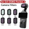 Gimbal pour DJI Osmo Pocket 3 NDPL CPL Filtres de caméra Kit Polar ND64 Filtres d'objectif UV