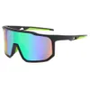 Sports extérieurs et lunettes de soleil à vélo pour hommes et femmes, lunettes de soleil à vélo à grand cadre, nouveaux verres résistants aux UV