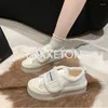 Casual Shoes Thick Soled Women's 2024 European And American Autumn Winter Ugly Cute Big Head Bread Sports Sneakers