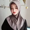 Vêtements ethniques Hijab Femmes musulmanes châle Fiffite Free Luxury Swarf Malaysia Prayer Kufi Islam Saudi Arabie Fashion 05207