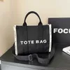 Projektantka damska torba Marc Tote Totebag Womens Bag duża pojemność moda jedno ramię wszechstronne modne płótno