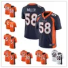 Fotbollströjor Rugbykläder Mustang 58#Miller3#30#Orange White Dark Blue Legendary Men's Wear