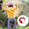 Bandanas Hair Band Children's Head Flower Baby Girl Accessories Headbands Toddler Born Red