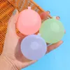 10 Pcs Reusable Water Balloons for Kids Adults Outdoor Activities Kids Pool Beach Bath Toys Water Bomb for Summer Games 240410