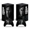 Stickers Ellie Joel The Last of Us Xbox Series X Skin Sticker Sticker Cover XSX Skin Console en 2 Controllers Skin Sticker Vinyl