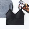 Tenue de yoga respirant Big U Bra Sports Sports Tocoping Vest Underwear For Women Gym Running Fitness Workout Ice Silk Traceless Top