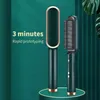 Hair Straightener Brush Electric LCD Brushes Comb For Beard Curler Flat Iron Heating 240418