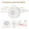 Speakers Mini White Noise Sound Machine Portable Timing Sounds Machine For Adult Baby Sleeping