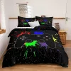 Conjuntos Juegos de ropa de cama para jugadores para niños de juegos de juegos de juegos Juego de videojuegos de videojuegos Video PlayStation Diseños de cama con funda de almohada