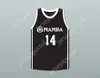 Custom Nay name Youth/Kids Payton 14 Mamba Ballers Black Basketball Jersey версии 2 Top Snatched S-6xl