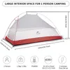 Camping Tent Ultralight Portable Cloud Up 1 Person Shelter Tent Folding Backpack Waterproof Tent Travel Beach Tent 240422
