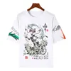 Camisetas de camisetas masculinas Anime Touhou Projeto Lavagem de tinta Pintura de streetwear Men Momen Mulher Moda