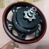 Part 12Inch 36v48v500w Gearless Motor With Hallsensor Disc/Drum Brake Electric Bike Scooter MTB Tricycle Mobility ATV Motorcycle Part