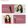 Curling Irons 3-in-1 rotating electric straight hair brush curler dry brush hot air comb negative ion hairstyle comb Q240425