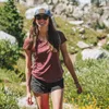 Vrouwen S outdoor korte mouw biologische merinowol T -shirt ademend en snel drogende antibacteriële en geurbestendig perfect voor