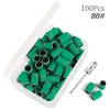 Bit 100pcs 80 ''/120 ''/180 "bande di sabbia per nail art con accessorio per utensili ridotti in gel