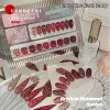 Kits Vendeeni 9 Color Red Flash Broken Diamond Gel Nail Polish Set Glitter UV LED Soak Off Gel Varnish Shiny Gel Lacquer For Nail Art