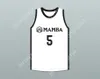 Custom eine Namensnummer Herren Jugend/Kinder Alyssa 5 Mamba Ballers White Basketball Trikotsseytop S-6xl genäht