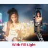 Sticks Gimbal Stabilisator Tripod Selfie Stick LED -Lichtlampe für Telefonhalter Mobile Stand Action Camera Cell Monopod Smartphone Support