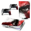 Autocollants God of War Design Design Robot Vinyl Sticker pour PS5 Console Decal Skin # 5727