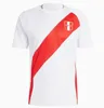 24 25 Maglie da calcio Perù 2024 All Away Copa Football Shirts Pizarro Farfan Cueva Eleccion Peruana Cuevas Solano Flores Cubillas Pineau Abbigliamento da esterno