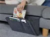 1 st filta förvaringsorganisatör sängbord på väskan soffa tv -fjärrkontroll hängande caddy soffa lagringsarrangör sänghållare fickor6575999